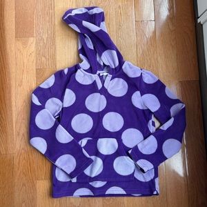 Crazy 8 Girls Large Polka Dot Sweatshirt